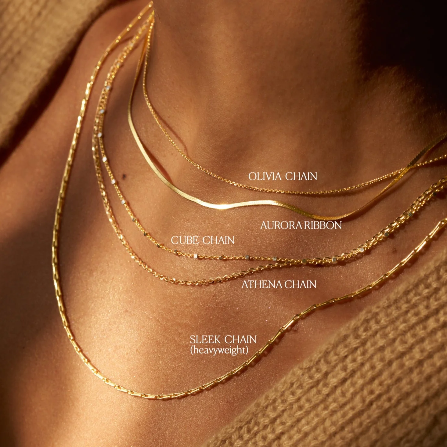 Athena Oval Diamond Cut Chain - Image 4