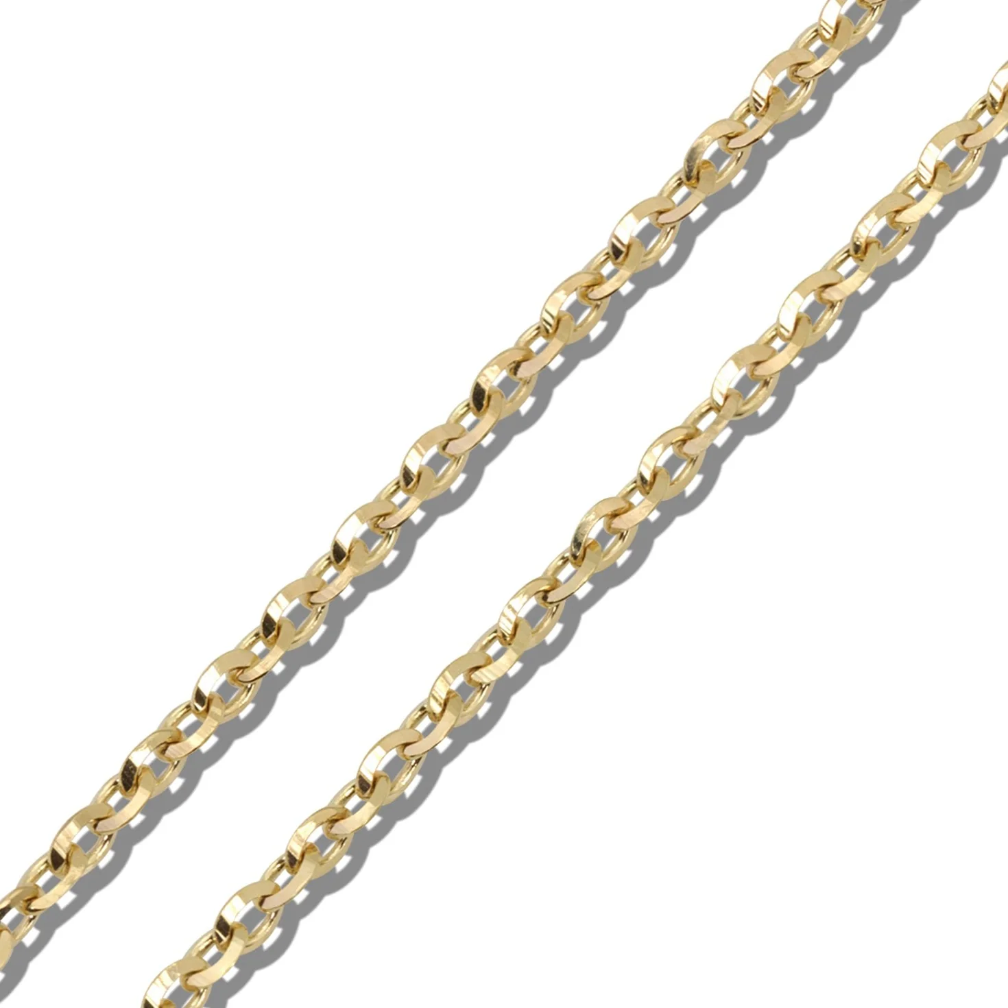Athena Oval Diamond Cut Chain - Image 6