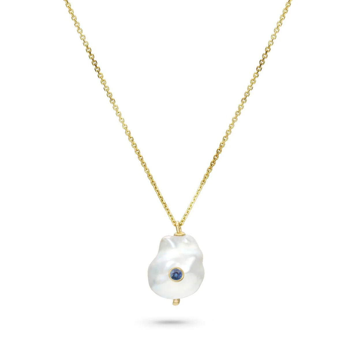 Birthstone Baby Baroque Necklace - Image 10