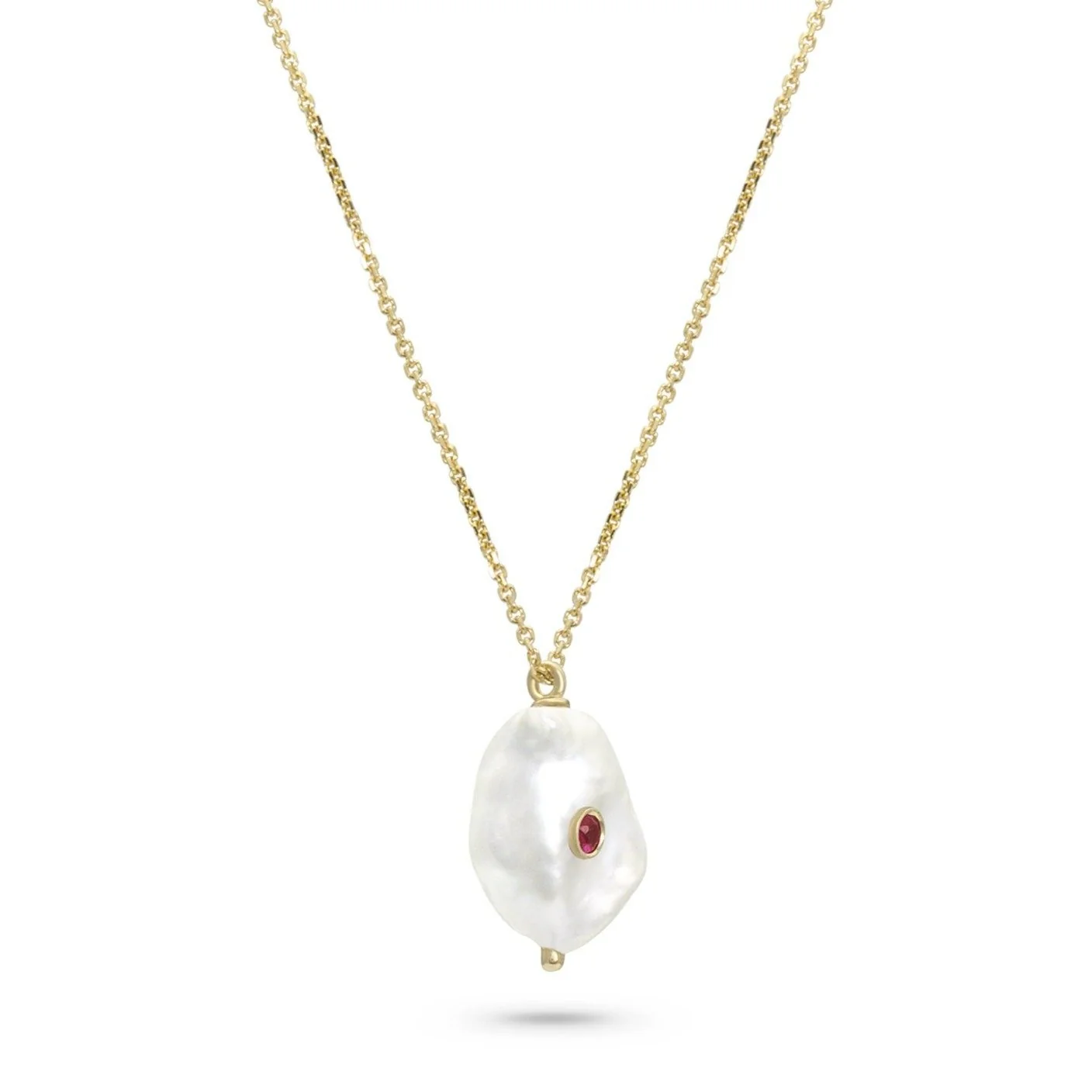 Birthstone Baby Baroque Necklace - Image 9