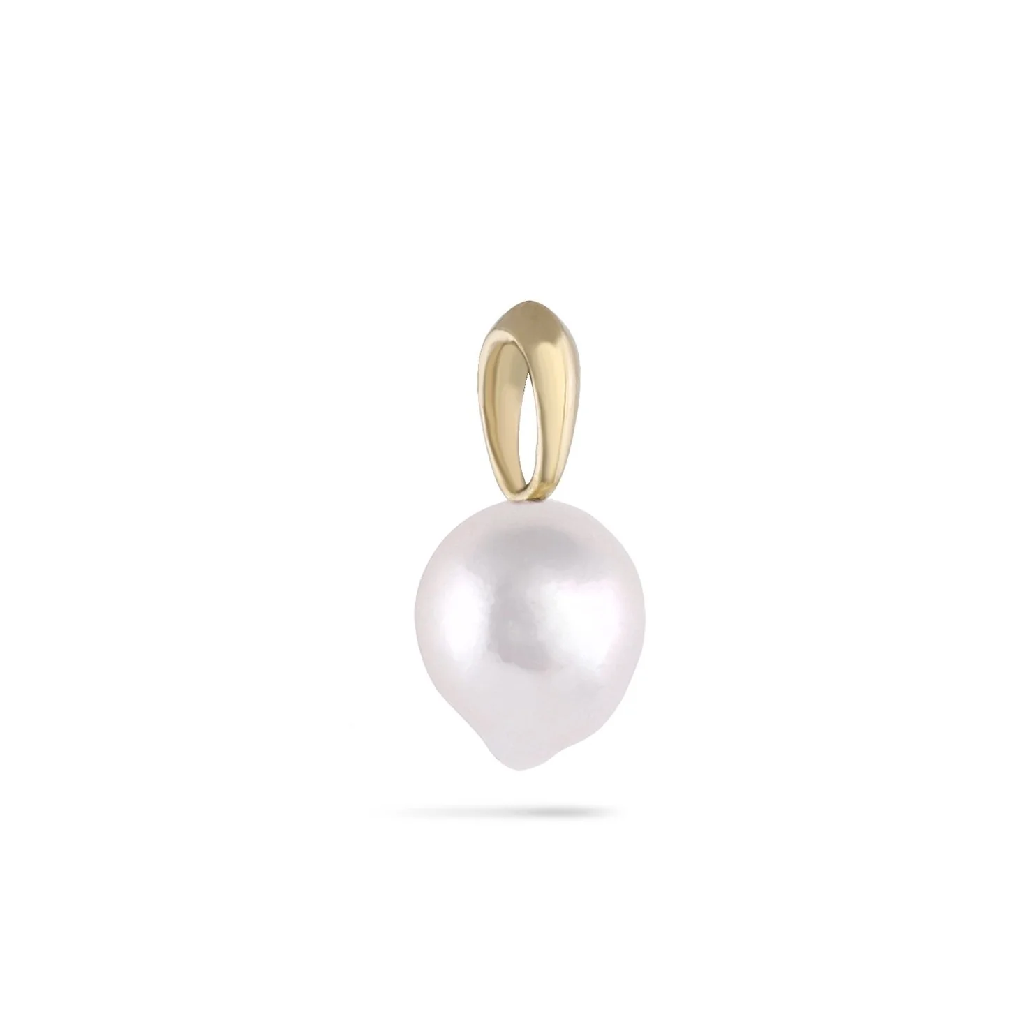 Akoya Baroque Clio Charm, White - Image 4