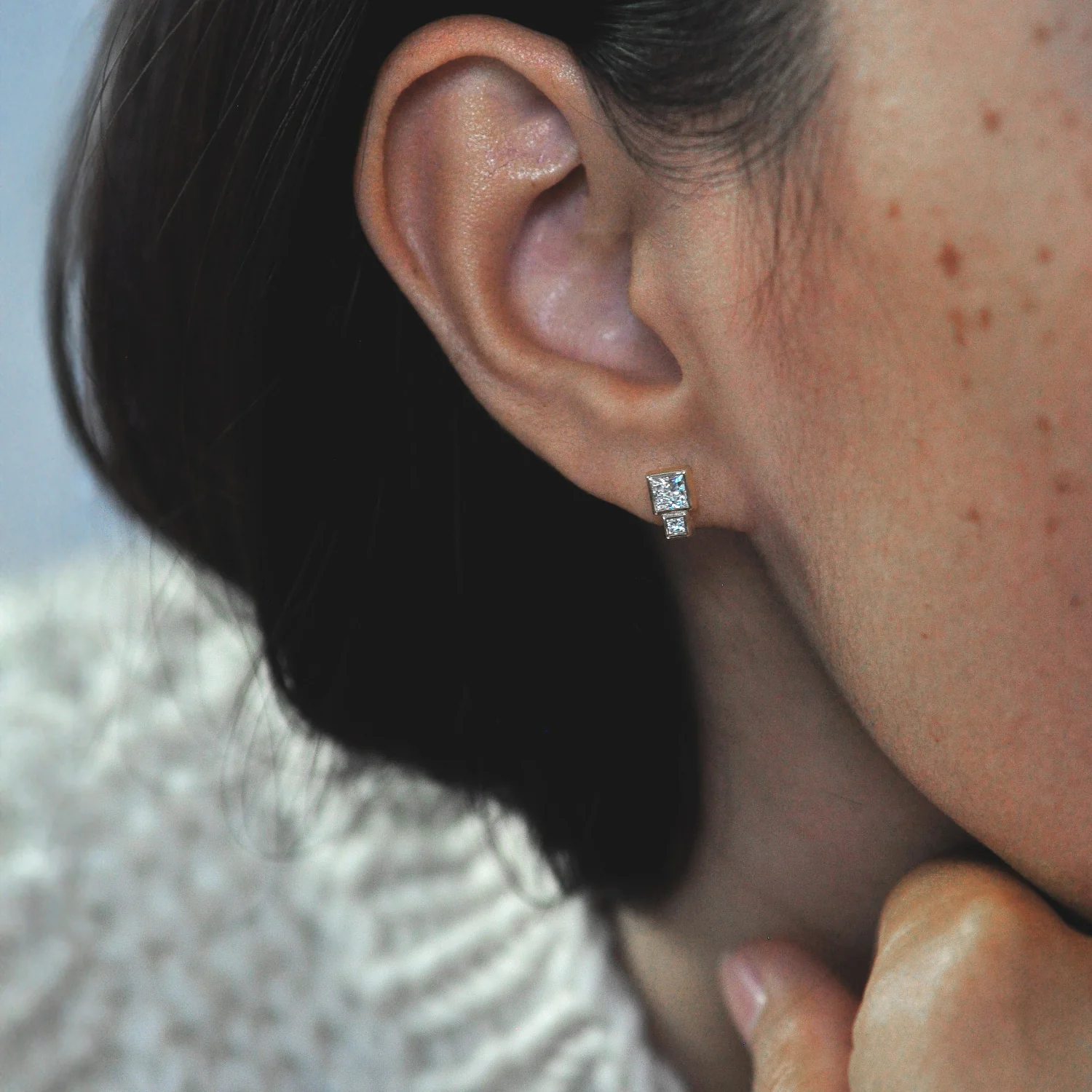 Diamond Bruta Earring - Image 3
