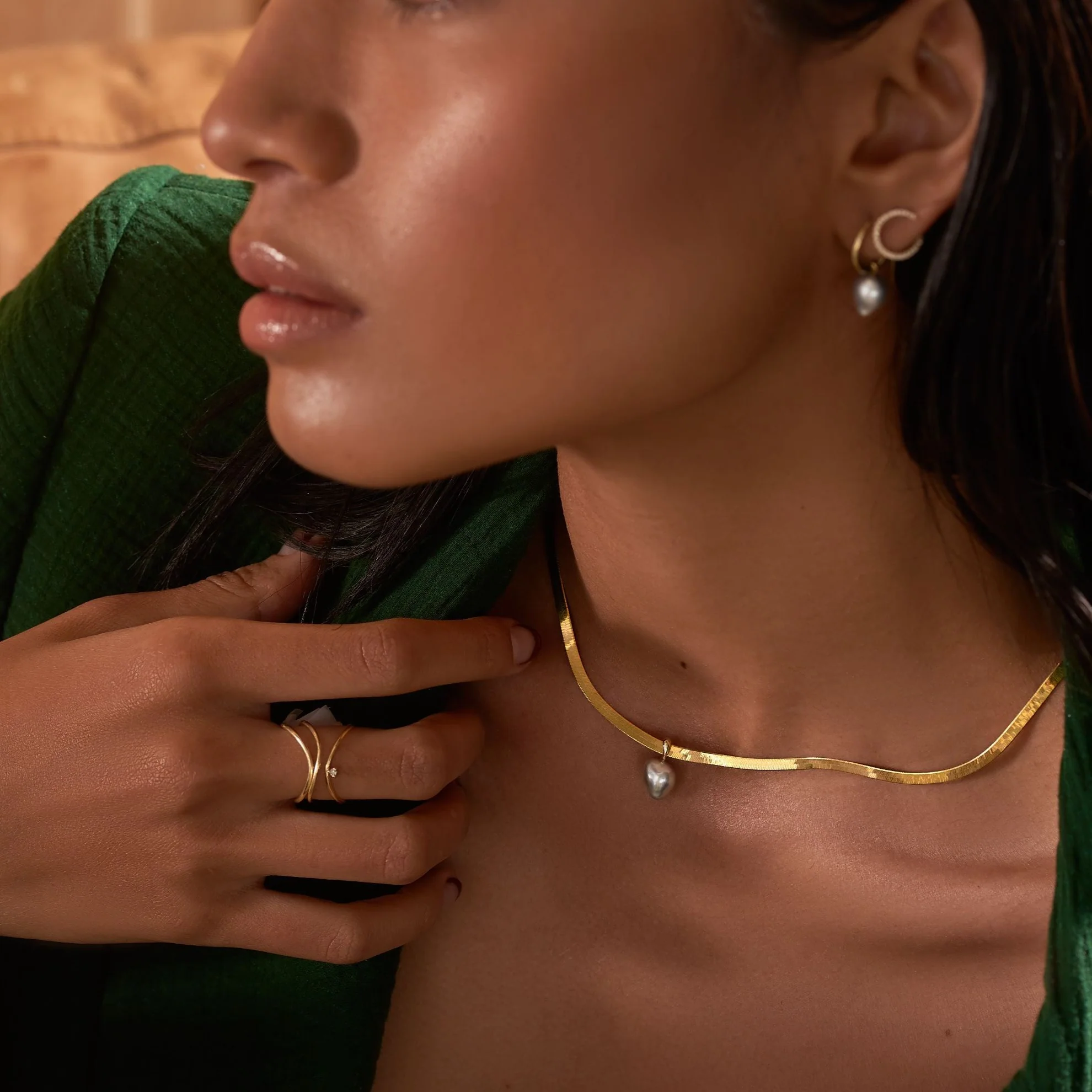 Diamond Ellipse Ring - Image 5