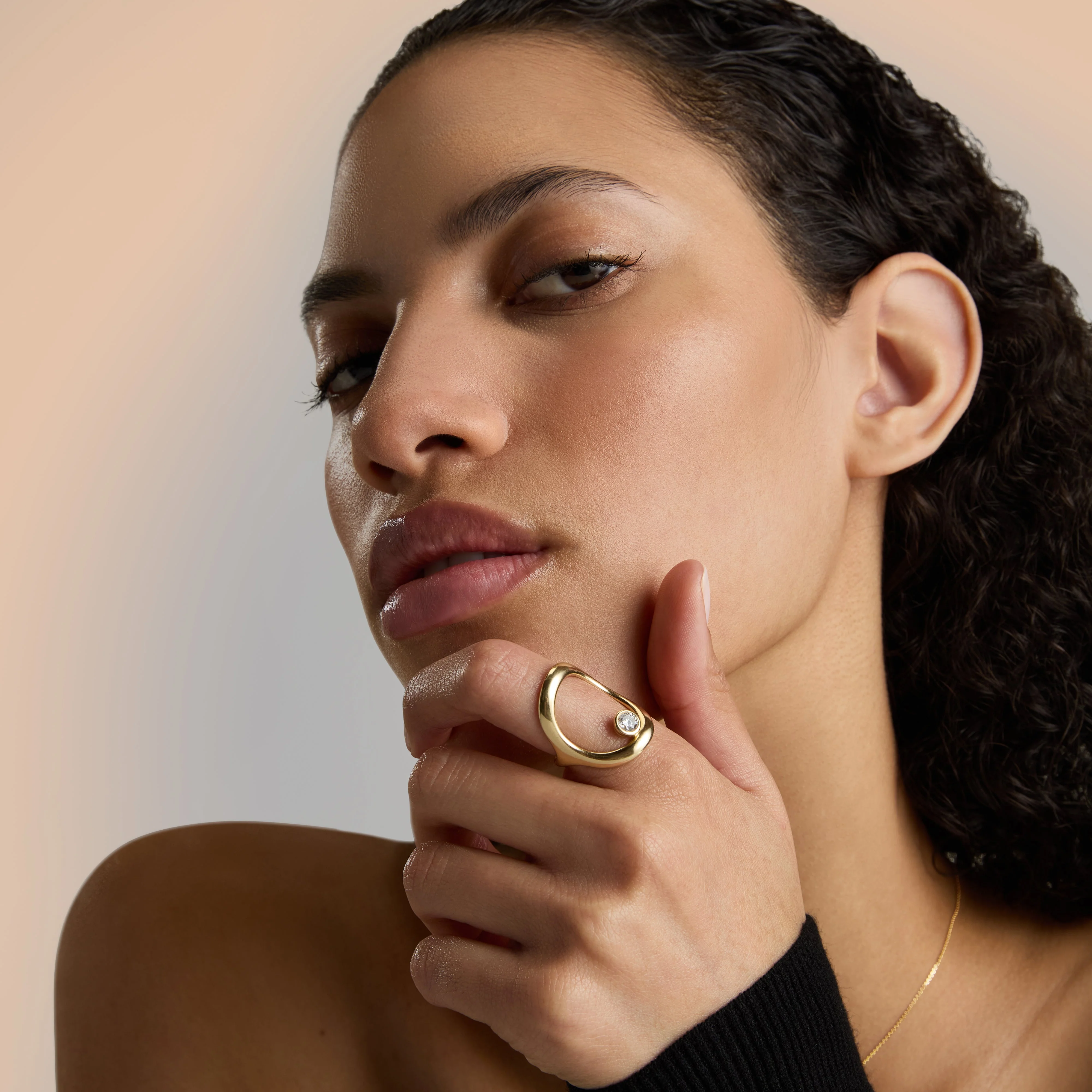 Bold Diamond Continuity Ring™ - Image 3