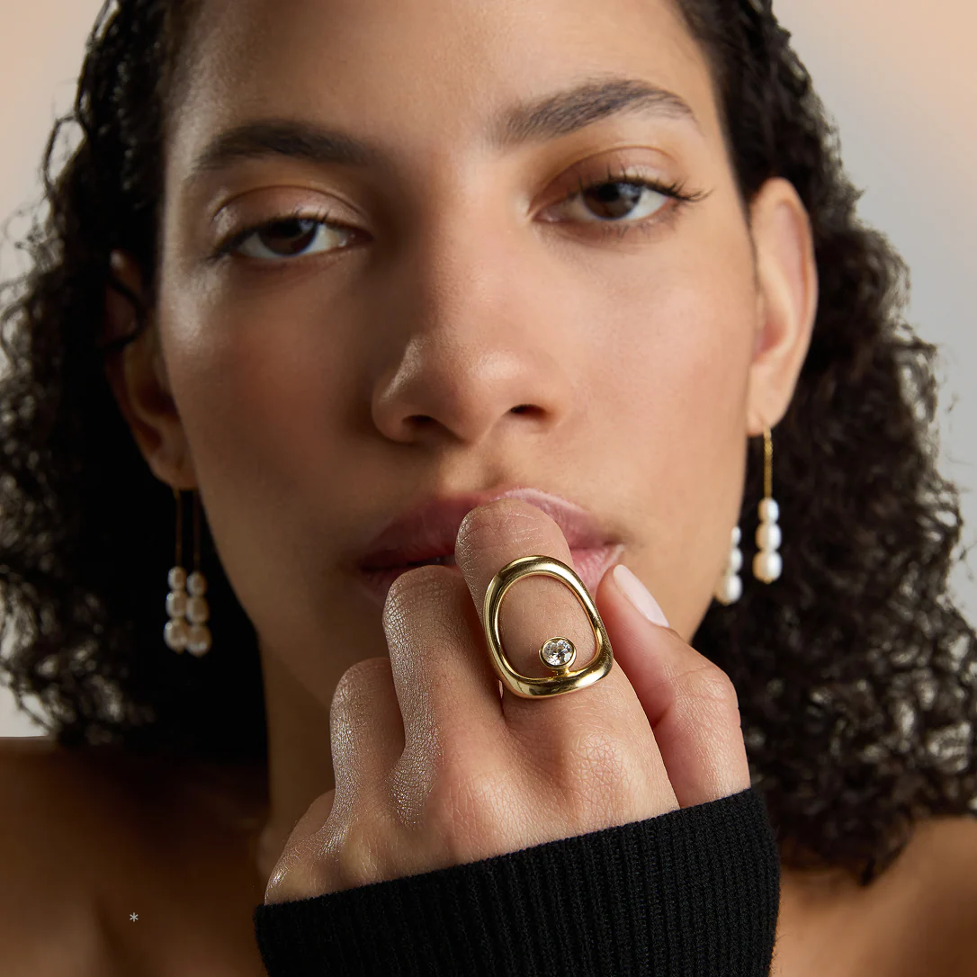 Bold Diamond Continuity Ring™ - Image 4