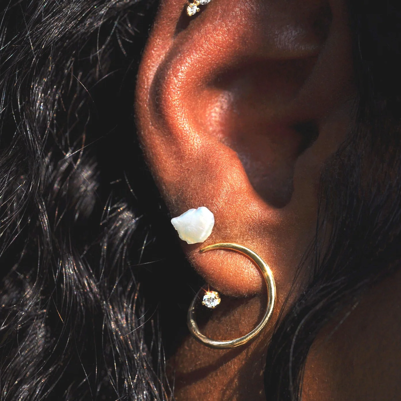 Esme Loop Earrings - Image 5