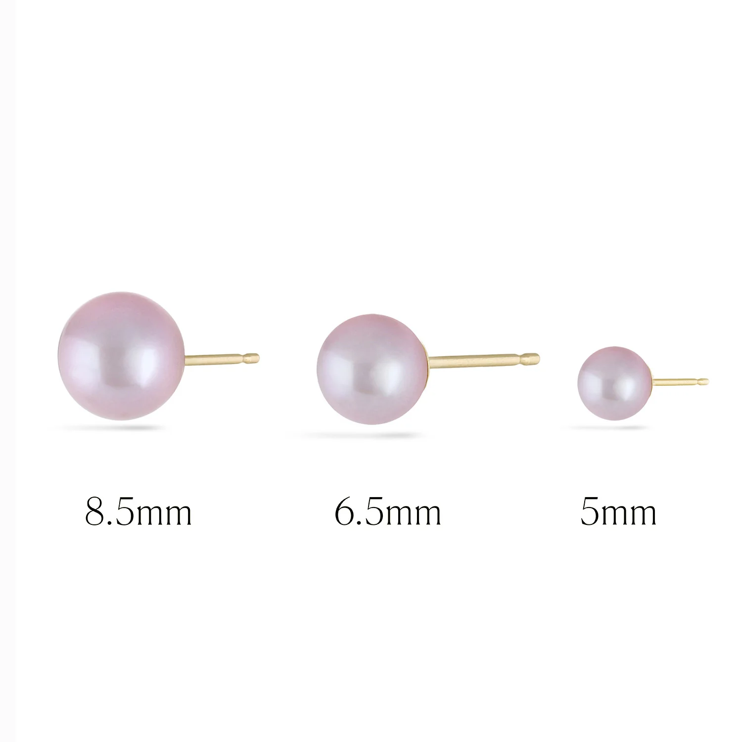 Essential Pink Pearl Studs - Image 4