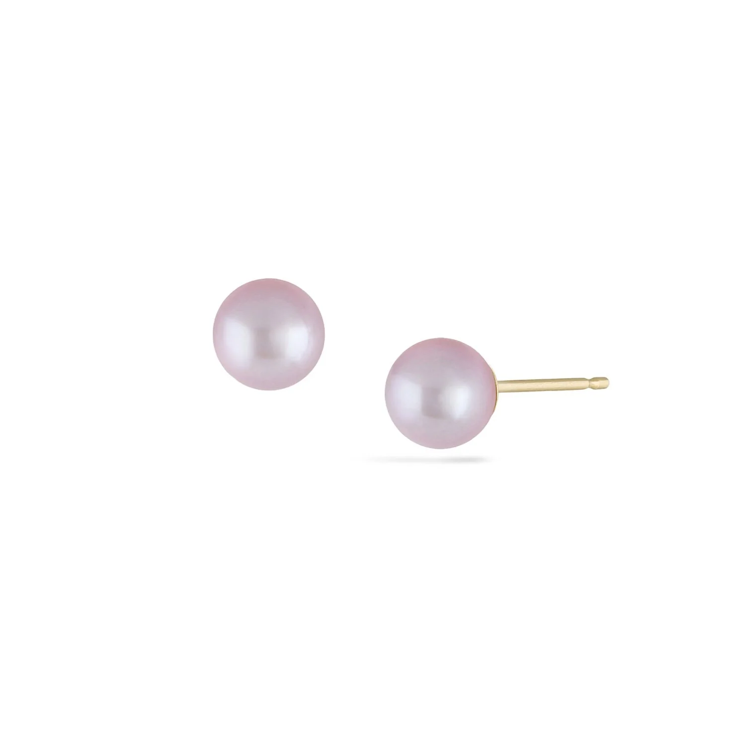 Essential Pink Pearl Studs - Image 5