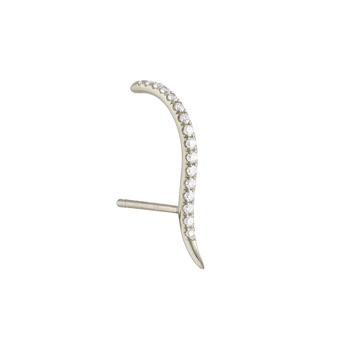 Diamond Forme Suspender Stud Earrings - Image 12