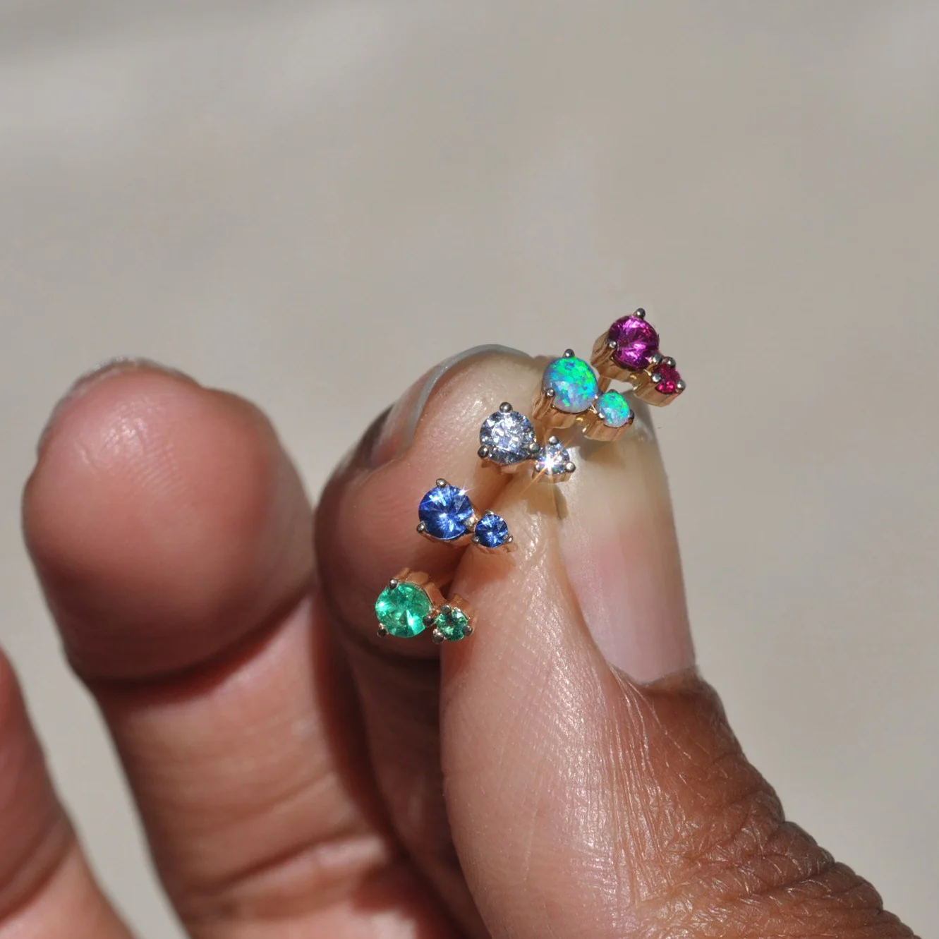 Francesca Birthstone Stud - Image 3
