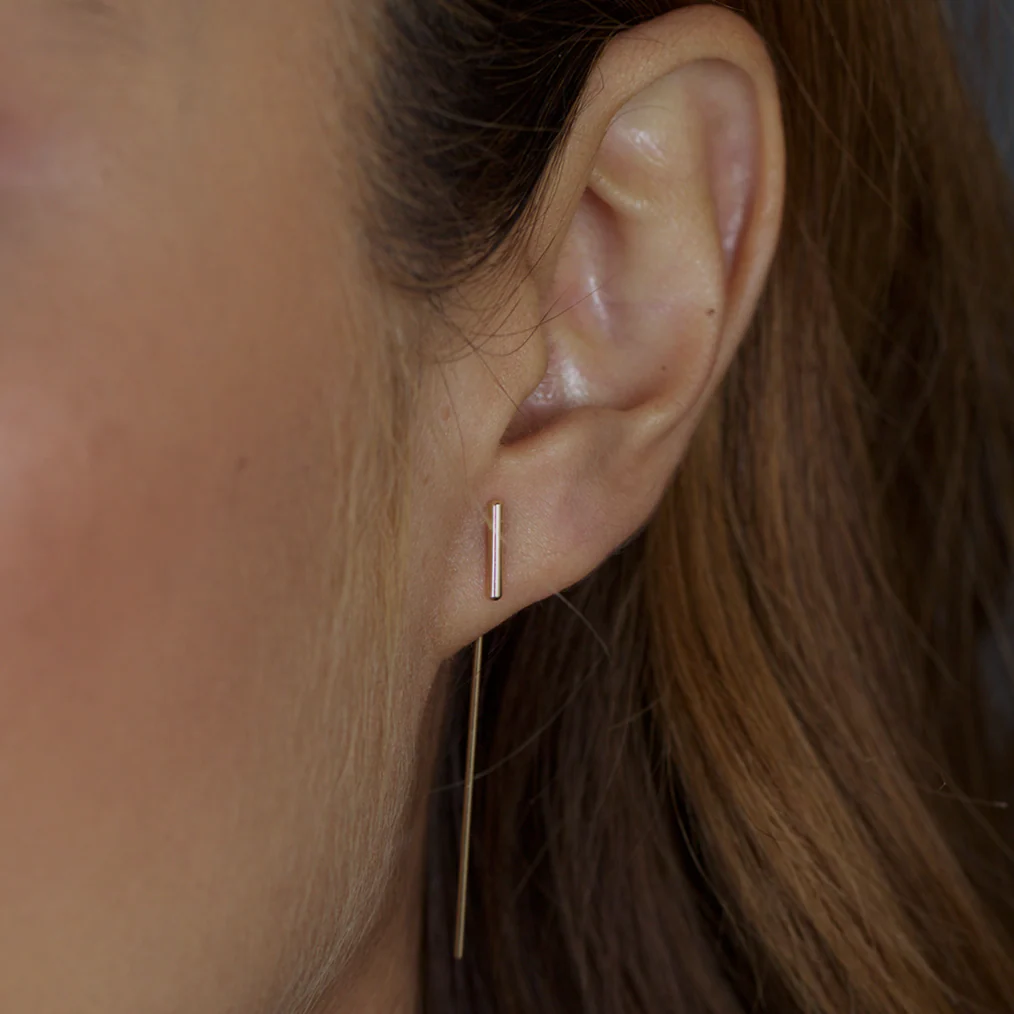 Linea Threader Earrings - Image 3