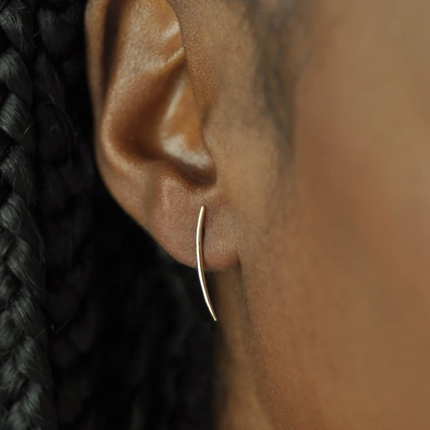 Long Arc Earrings - Image 2