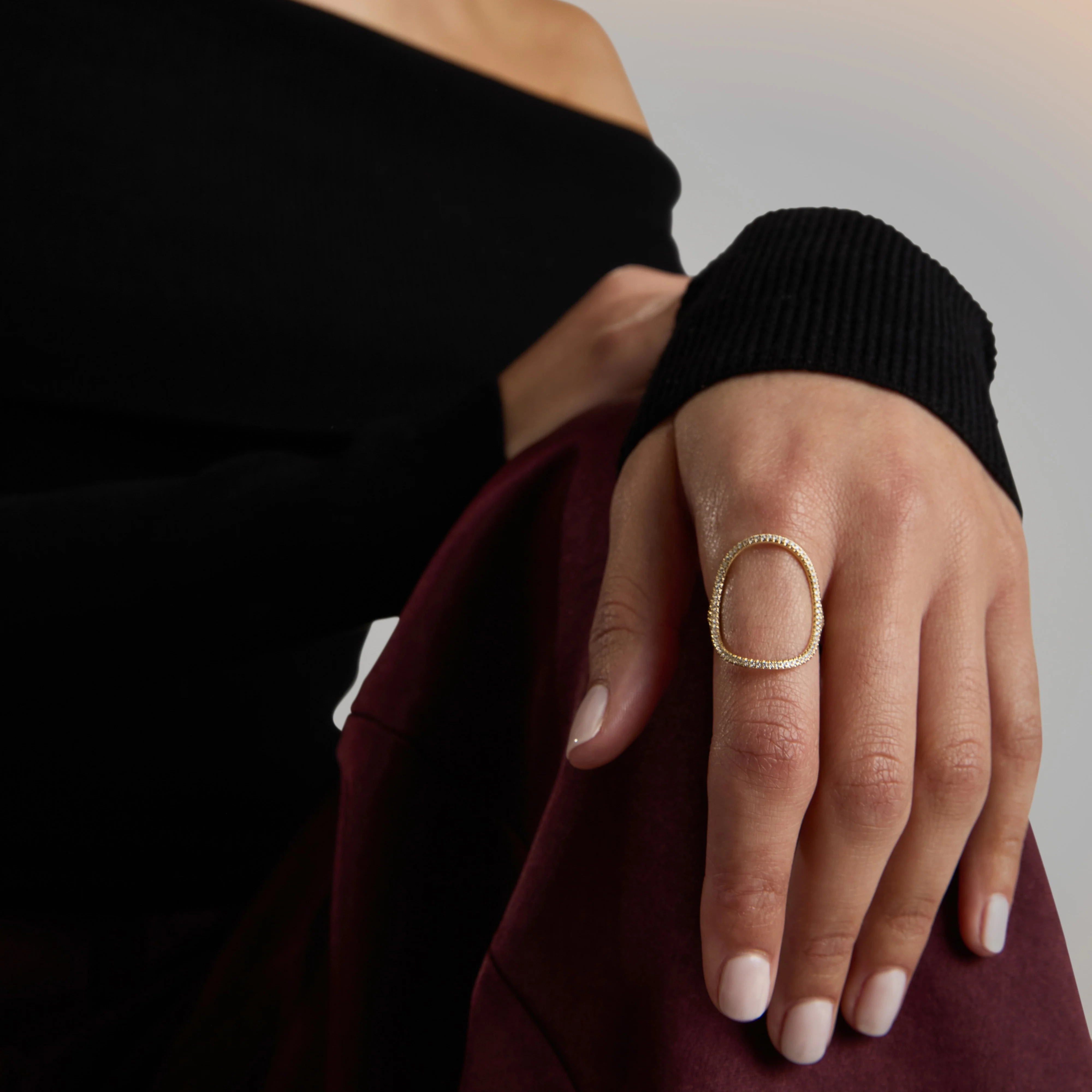 Pavé Continuity Ring™ - Image 5