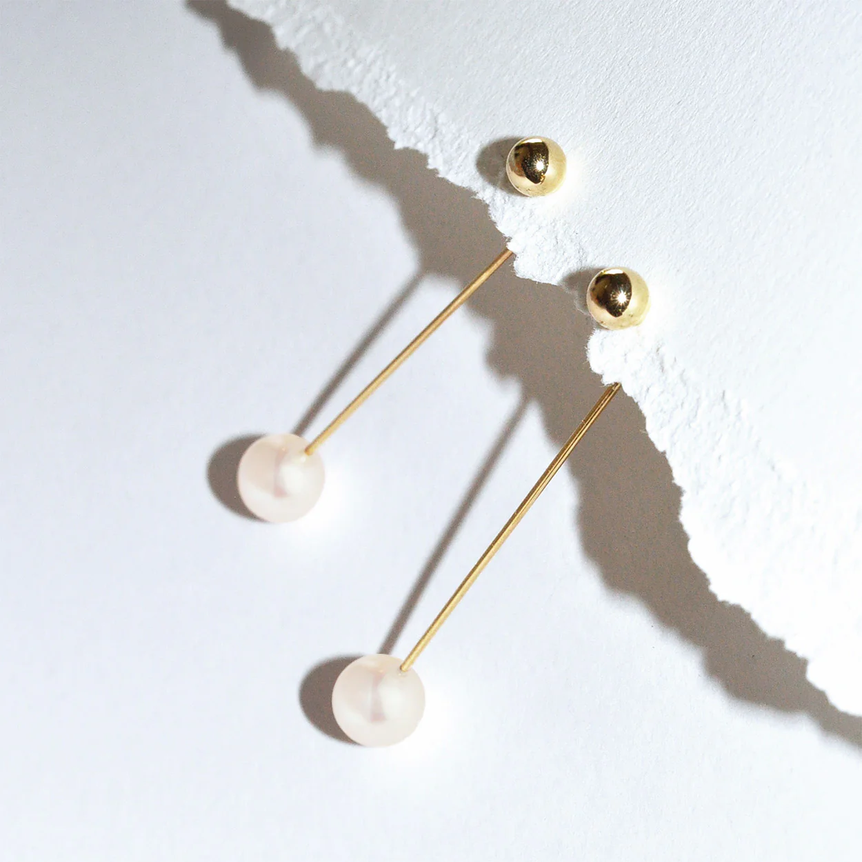 Pearl Swing Earrings - Image 5