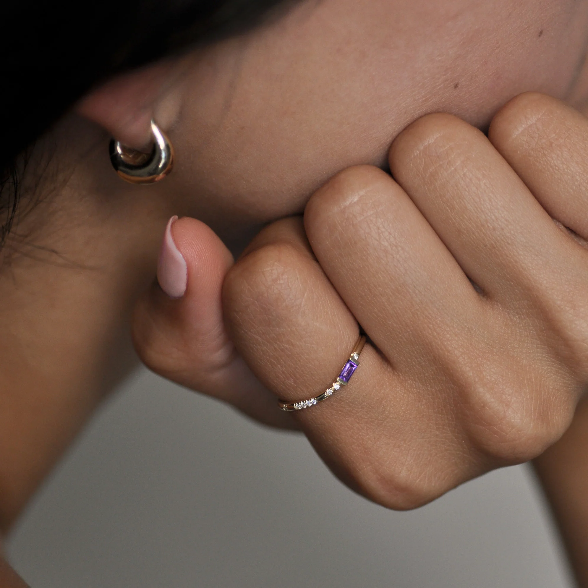 Pleiades Birthstone Ring - Image 4