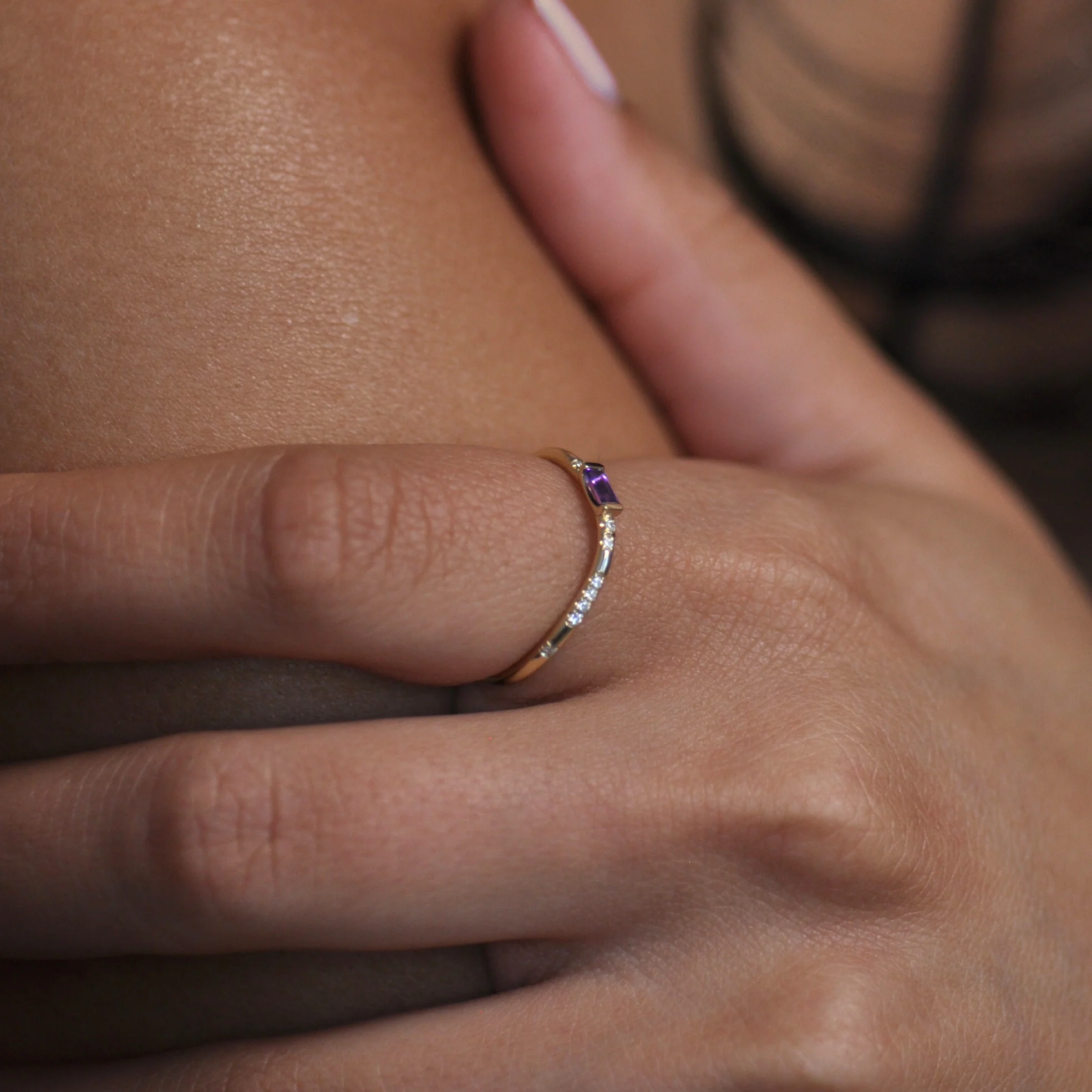 Pleiades Birthstone Ring - Image 7
