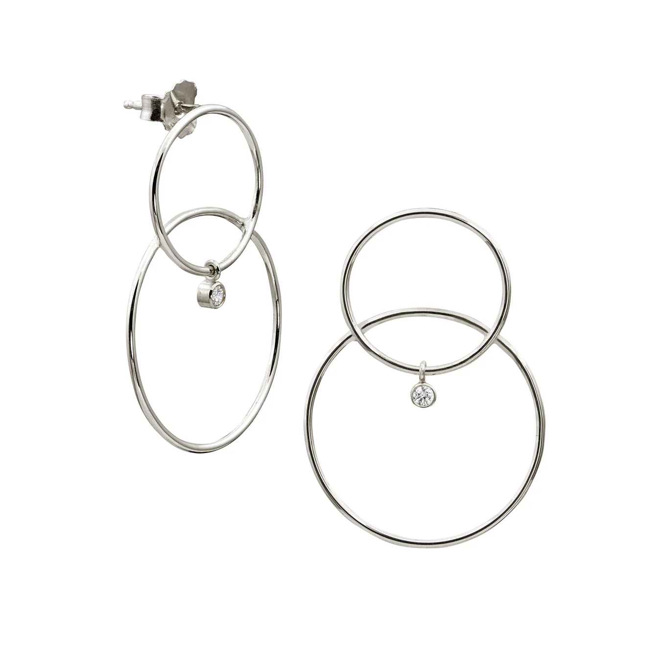 Scarpa Diamond Earrings - Image 5