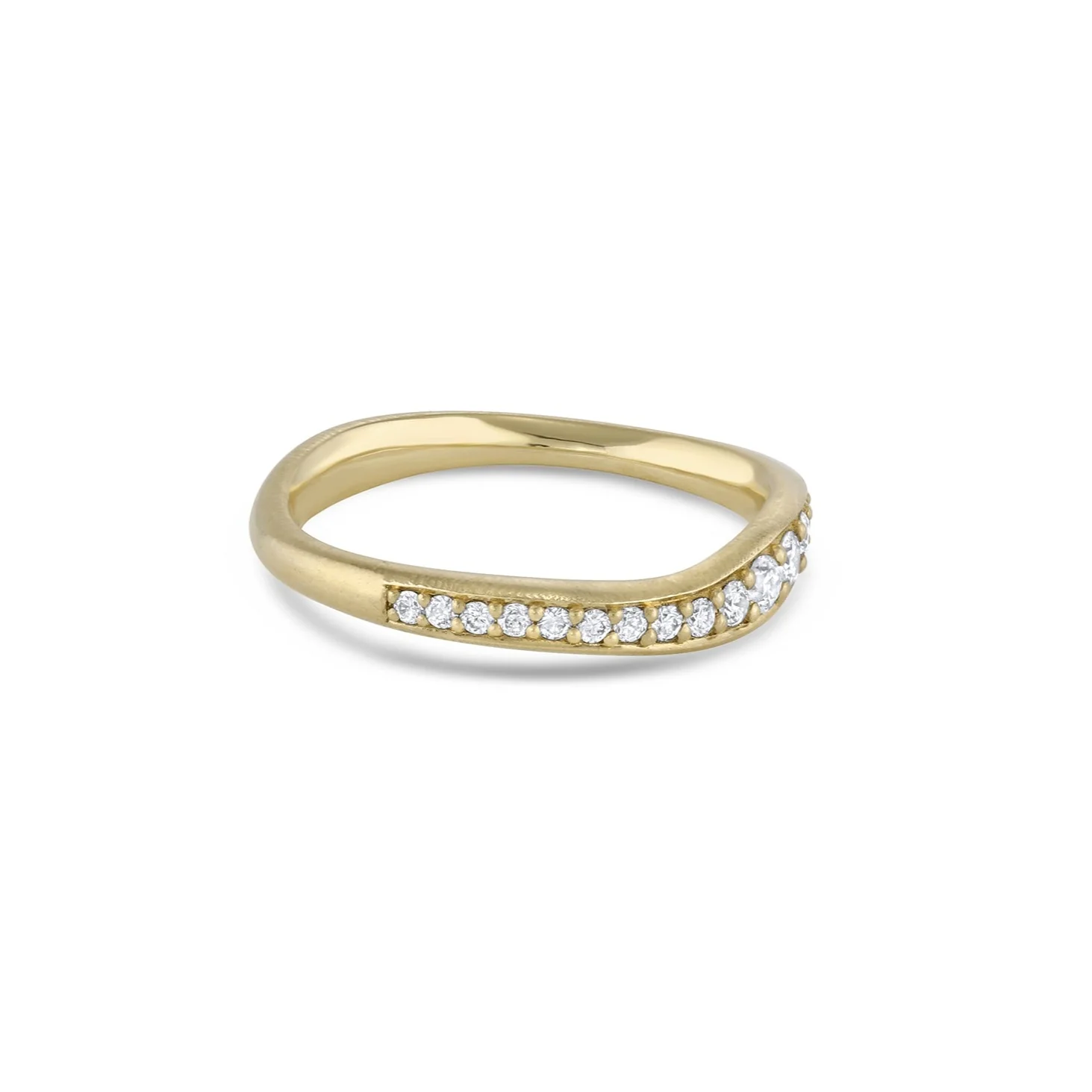 Touch Diamond Stack Ring, Pavé - Image 3