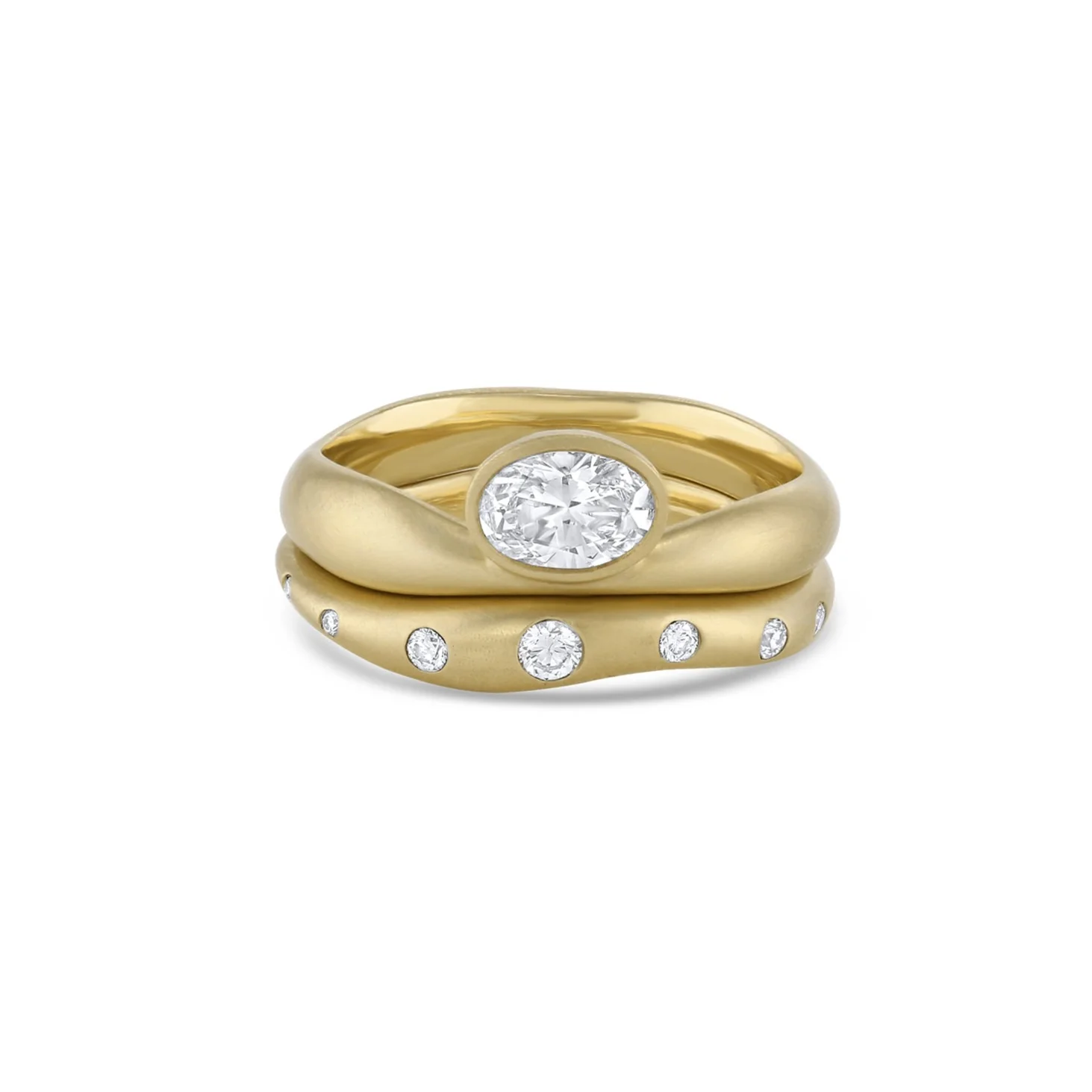 Quinta Diamond Stack Ring - Image 6