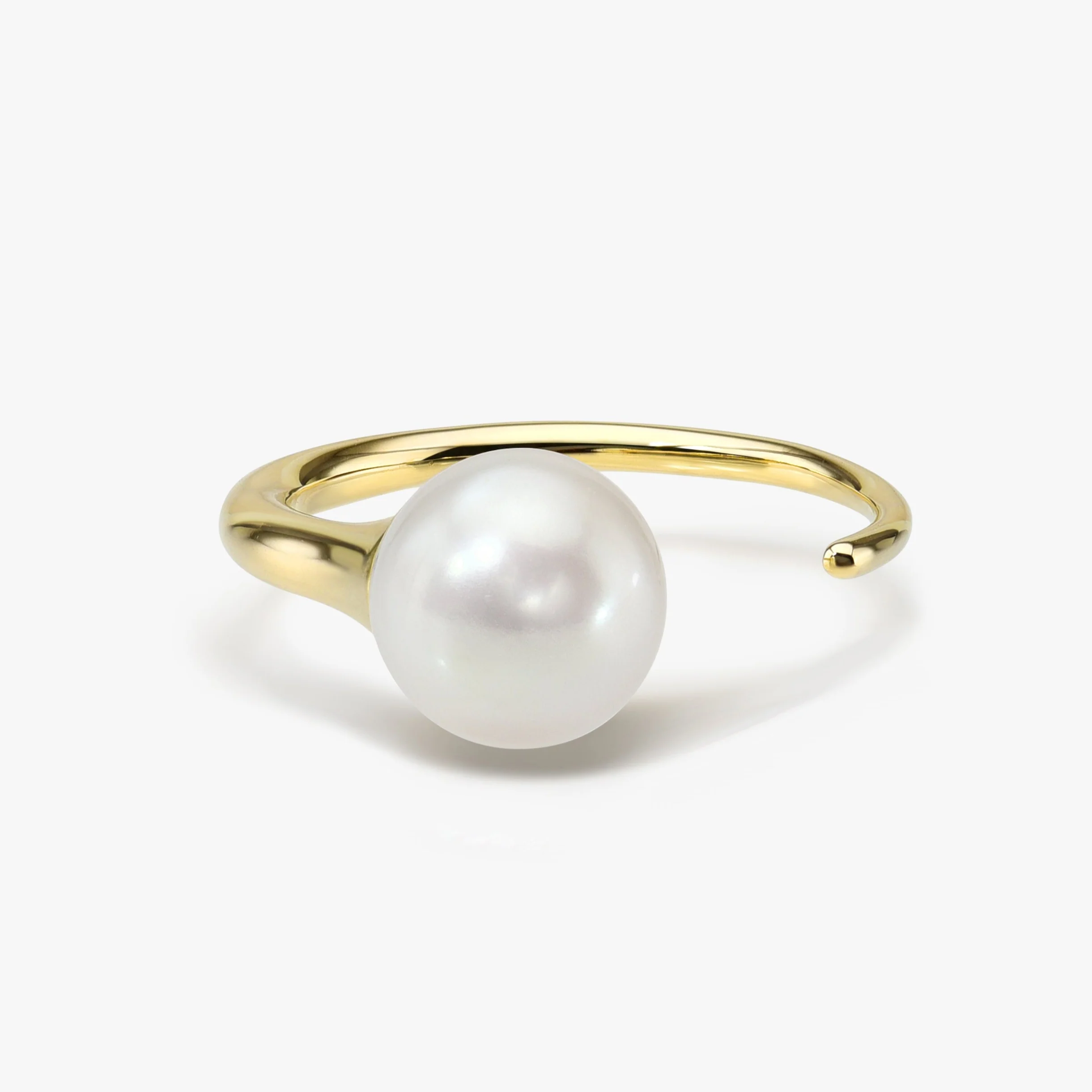 Illusion Ring, White or Pink Pearl - Image 4
