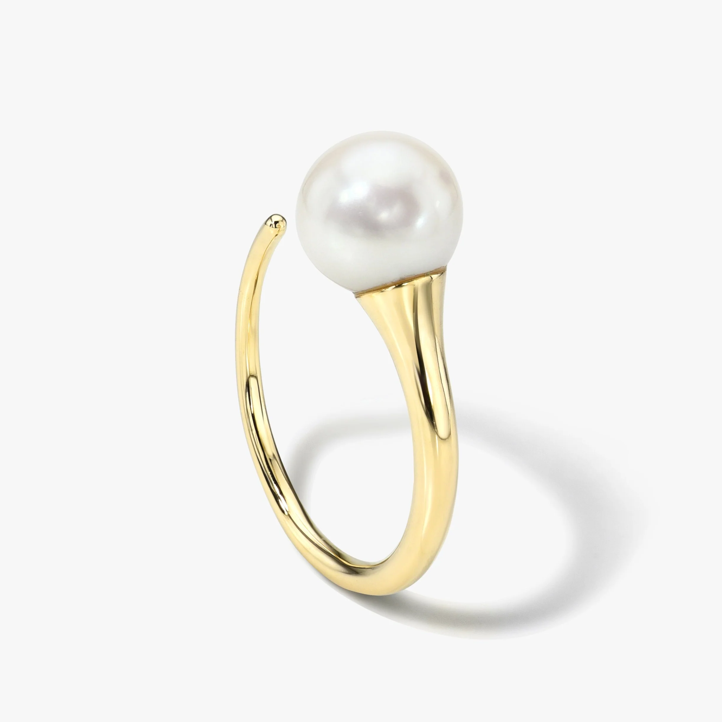 Illusion Ring, White or Pink Pearl - Image 5